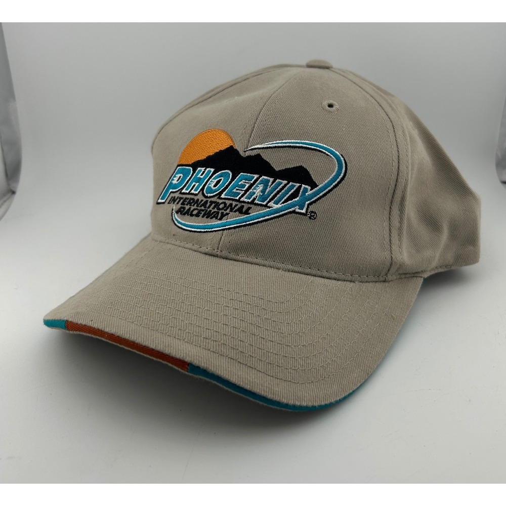 Phoenix International Raceway Hat Cap‎ Racing Motorsport Tan Adjustable